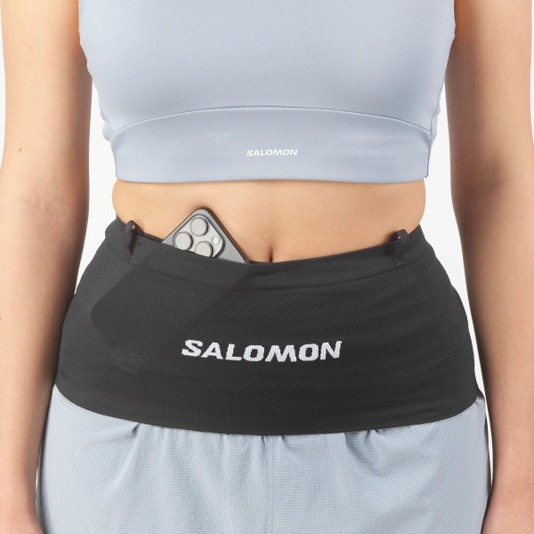 SALOMON ADV SKIN ASEAMLESS NEGRO CINTURON RUNNING UNISEX MODELO3, ARISTARUN