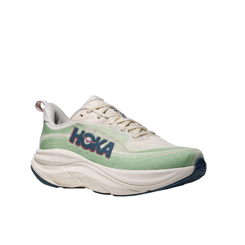 HOKA SKYFLOW BLANCO VERDE ZAPATILLAS RUNNING MUJER, ARISTARUN