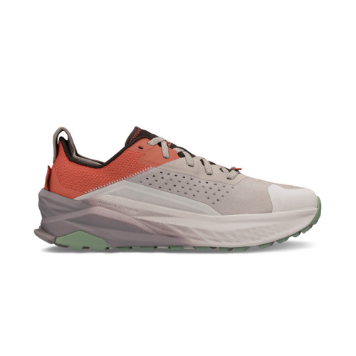 ALTRA OLYMPUS 6 MARRON NARANJA ZAPATILLAS TRAIL HOMBRE LATERAL, ARISTARUN