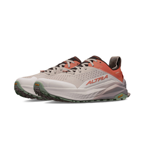 ALTRA OLYMPUS 6 MARRON NARANJA ZAPATILLAS TRAIL HOMBRE LATERAL4, ARISTARUN