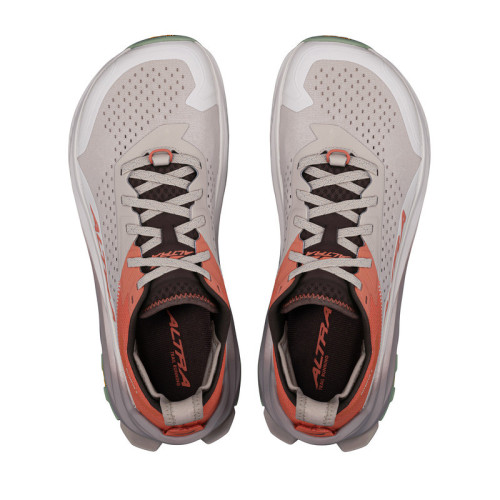 ALTRA OLYMPUS 6 MARRON NARANJA ZAPATILLAS TRAIL HOMBRE ARRIBA PAREJA, ARISTARUN