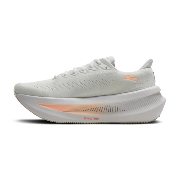 BROOKS GLYCERIN MAX 2 BLANCO CORAL ZAPATILLAS RUNNING MUJER VISTA INTERNA, ARISTARUN