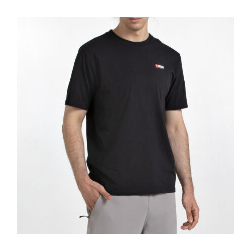 8000 DICON NEGRA CAMISETA HOMBRE VISTA PERFIL, ARISTARUN