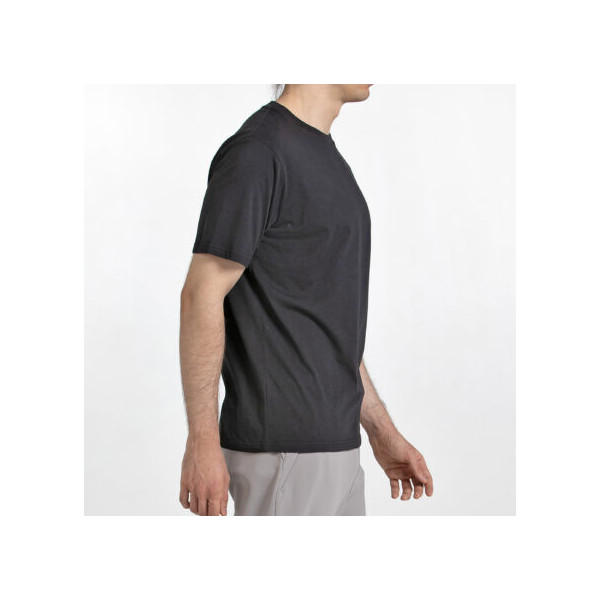 8000 DICON NEGRA CAMISETA HOMBRE VISTA LATERAL, ARISTARUN