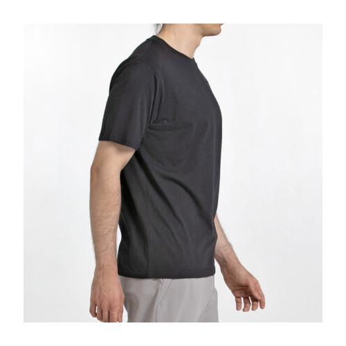 8000 DICON NEGRA CAMISETA HOMBRE VISTA LATERAL, ARISTARUN