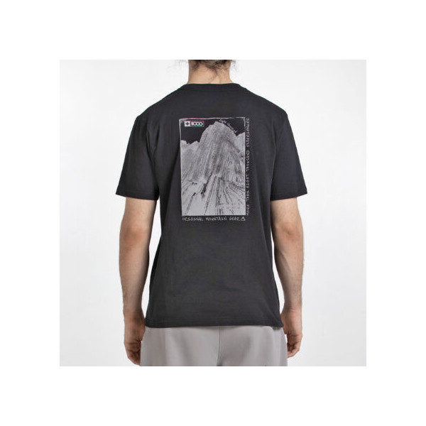 8000 DICON NEGRA CAMISETA HOMBRE VISTA TRASERA, ARISTARUN