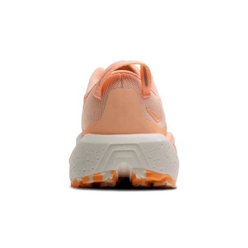 BROOKS CALDERA 8 NARANJA ZAPATILLAS TRAIL MUJER VISTA TRASERA,ARISTARUN