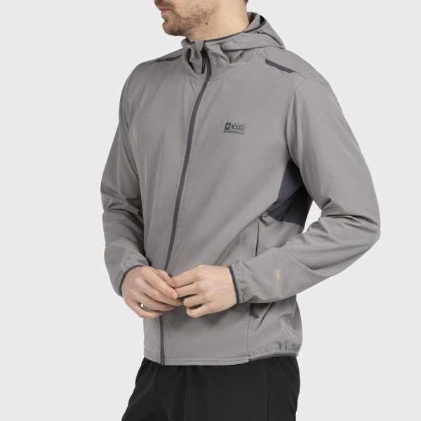 8000 JEOR GRIS CHAQUETA DE ACTIVIDAD HOMBRE MODELO, ARISTARUN