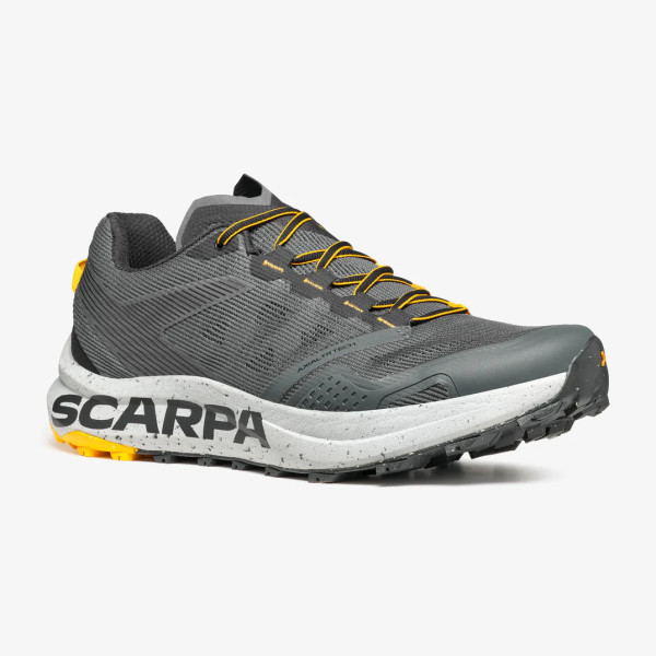 SCARPA SPIN PLANET ANTHRACITE-SAFFRON TRAIL HOMBRE VISTA LATERAL, ARISTARUN