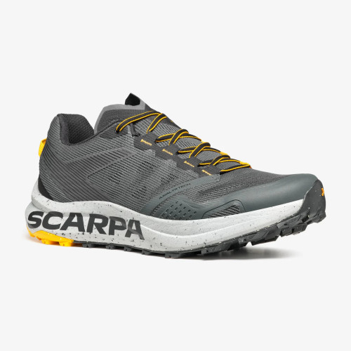 SCARPA SPIN PLANET ANTHRACITE-SAFFRON TRAIL HOMBRE VISTA LATERAL, ARISTARUN