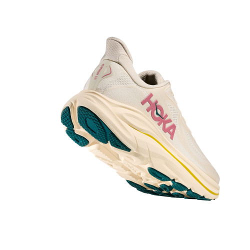 HOKA CLIFTON 10 BEIGE ZAPATILLAS RUNNING MUJER VISTA ANTERIOR,ARISTARUN