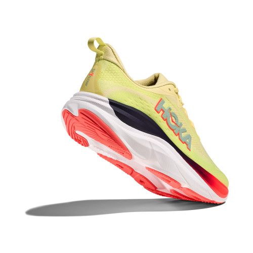 HOKA SKYFLOW AMARILLO ZAPATILLAS RUNNING HOMBRE VISTA TRASERA,ARISTARUN