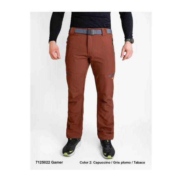 SPHERE PRO GAMER CAPUCCINO PANTALONES TREKKING HOMBRE VISTA FRONTAL,ARISTARUN