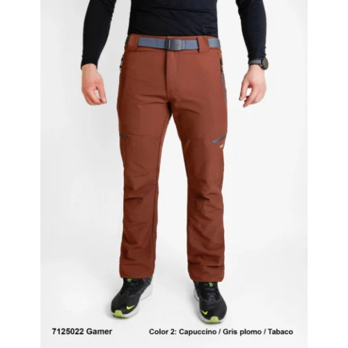 SPHERE PRO GAMER CAPUCCINO PANTALONES TREKKING HOMBRE VISTA FRONTAL,ARISTARUN