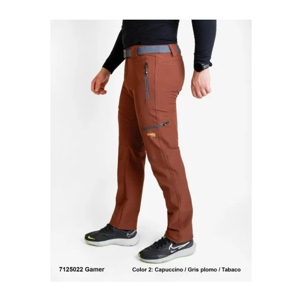 SPHERE PRO GAMER CAPUCCINO PANTALONES TREKKING HOMBRE VISTA LATERAL,ARISTARUN