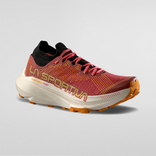 LA SPORTIVA PRODIGIO PRO MINERAL RED ZAPATILLA TRAIL MUJER VISTA LATERAL, ARISTARUN