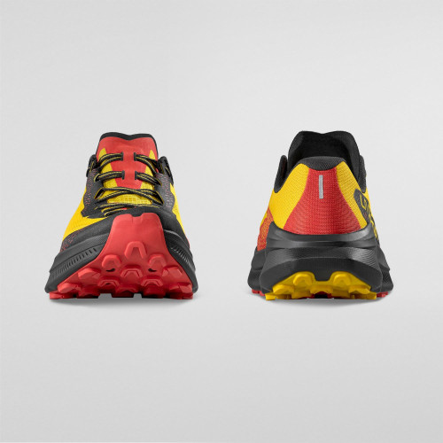 LA SPORTIVA PRODIGIO 2 NEGRO AMARILLO ZAPATILLAS TRAIL HOMBRE VISTA DELANTERA, ARISTARUN