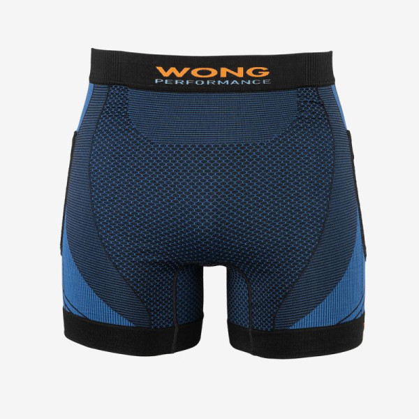 WONG MALLA CORTA CRONOS MINI DENIN UNISEX VISTA TRASERA, ARISTARUN