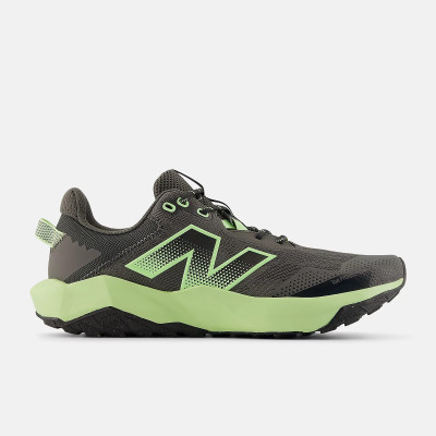 NEW BALANCE NITREL V6 GRIS VERDE FLUOR ZAPATILLAS MIXTAS HOMBRE VISTA EXTERIOR,ARISTARUN
