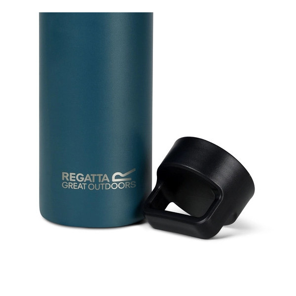 REGATTA BOTELLA TÉRMICA 0.6L THERMOLATE VERDE OSCURO VISTA AMPLIADA TAPON, ARISTARUN