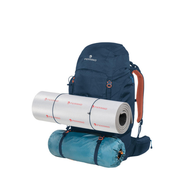 FERRINO DUNDEE 50L AZUL NARANJA MOCHILA TREKKING,ARISTARUN