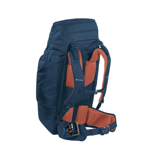 FERRINO DUNDEE 50L AZUL NARANJA MOCHILA TREKKING VISTA ANTERIOR,ARISTARUN