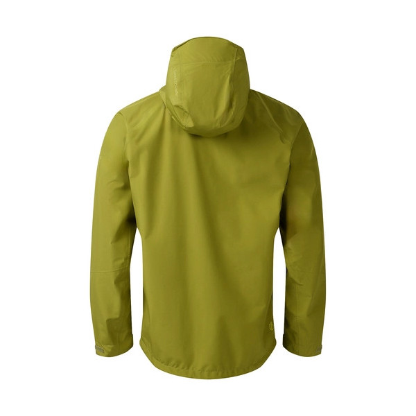 DARE 2B CHAQUETA IMPERMEABLE TORREK BREATHE OUT HOMBRE VERDE PISTACHO VISTA TRASERA, ARISTARUN