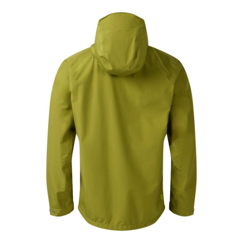 DARE 2B CHAQUETA IMPERMEABLE TORREK BREATHE OUT HOMBRE VERDE PISTACHO VISTA TRASERA, ARISTARUN