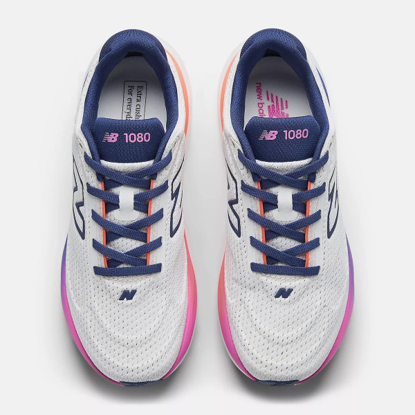 NEW BALANCE FRESH FOAM X 1080 V15 AMARILLO ZAPATILLAS RUNNING MUJER VISTA SUPERIOR,ARISTARUN