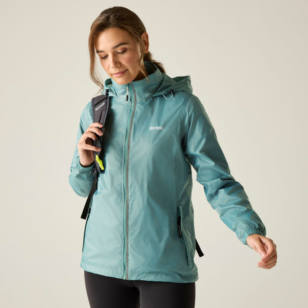 REGATTA CORINNE IV VERDE AGUA CHAQUETA IMPERMEABLE, ARISTARUN