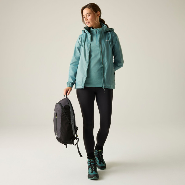REGATTA CORINNE IV VERDE AGUA CHAQUETA IMPERMEABLE MODELO, ARISTARUN