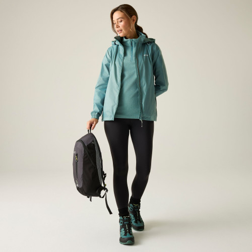 REGATTA CORINNE IV VERDE AGUA CHAQUETA IMPERMEABLE MODELO, ARISTARUN