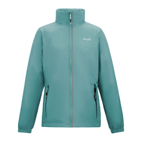 REGATTA CORINNE IV VERDE AGUA CHAQUETA IMPERMEABLE FRONTAL, ARISTARUN