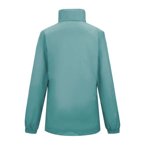 REGATTA CORINNE IV VERDE AGUA CHAQUETA IMPERMEABLE TRASERA2, ARISTARUN