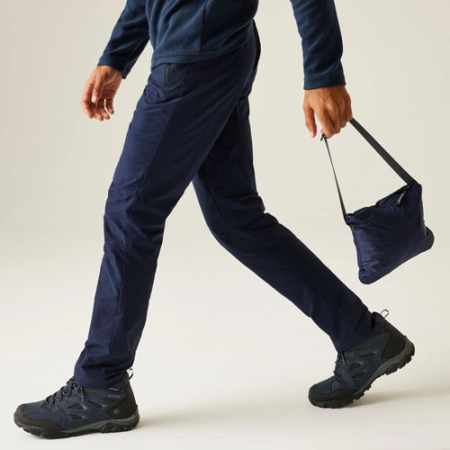 REGATTA LYLE IV  NAVY CHAQUETA  IMPERMEABLE VISTA PLEGADO, ARISTARUN