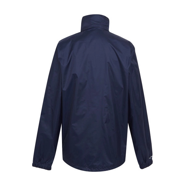 REGATTA LYLE IV  NAVY CHAQUETA  IMPERMEABLE VISTA TRASERA, ARISTARUN