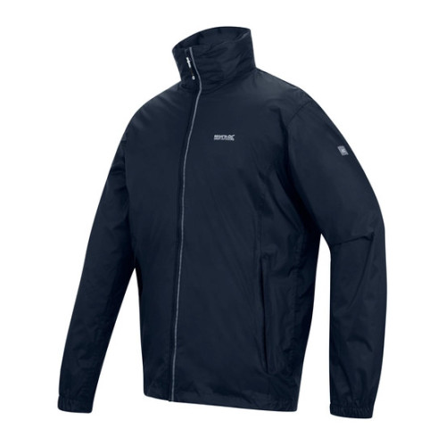 REGATTA LYLE IV  NAVY CHAQUETA  IMPERMEABLE VISTA PERFIL, ARISTARUN