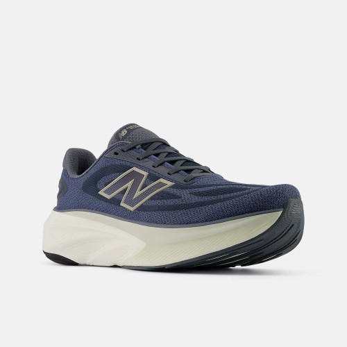 NEW BALANCE FRESH FOAM X MORE v6 AZUL OSCURO ZAPATILLAS RUNNING HOMBRE VISTA PERFIL,ARISTARUN