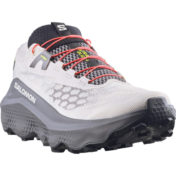 SALOMON ULTRA GLIDE 4 GRIS ZAPATILLAS TRAIL HOMBRE VISTA PERFIL, ARISTARUN