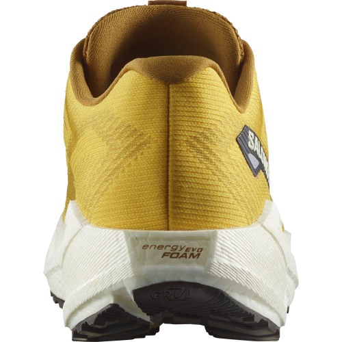 SALOMON AERO BLAZE 3 MOSTAZA ZAPATILLAS GRAVEL HOMBRE VISTA TRASERA,ARISTARUN