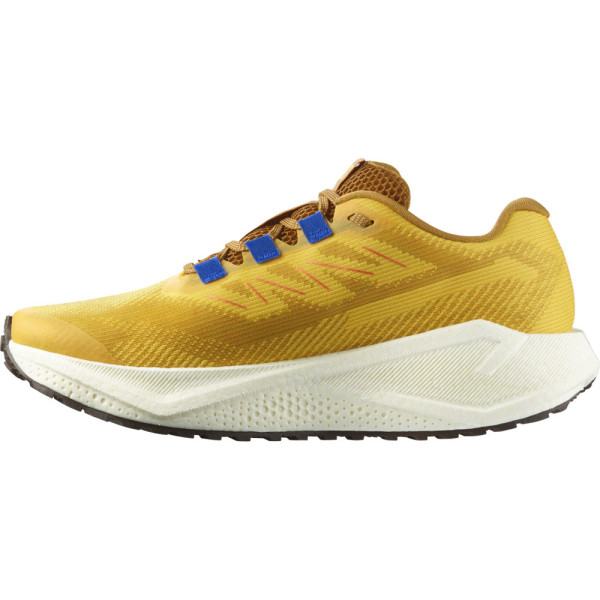 SALOMON AERO BLAZE 3 MOSTAZA ZAPATILLAS GRAVEL HOMBRE VISTA INTERIOR,ARISTARUN