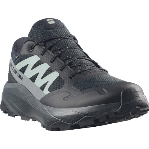 SALOMON OUTSCAPE GTX NEGRA ZAPATILLAS TREKKING VISTA PERFIL ARISTARUN