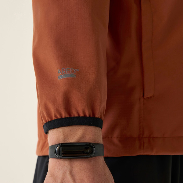 DARE2B ULTRALITE MARRON CHAQUETA IMPERMEABLE HOMBRE BRAZO, ARISTARUN