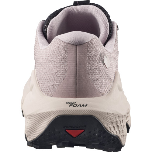 SALOMON ULTRA GLIDE 4 ROSA PASTEL ZAPATILLAS TRAIL MUJER VISTA TRASERA, ARISTARUN