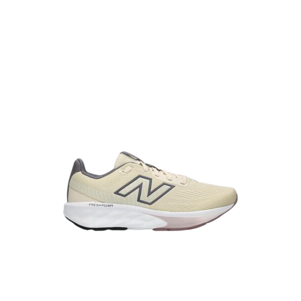 NEW BALANCE FRESH FOAM 520 BEIGE ZAPATILLAS RUNNING MUJER VISTA LATERAL, ARISTARUN