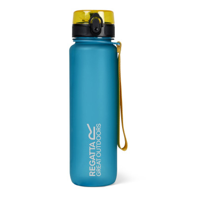 REGATTA BOTELLA TRITAN FLIP 1L AZUL VISTA FRONTAL, ARISTARUN