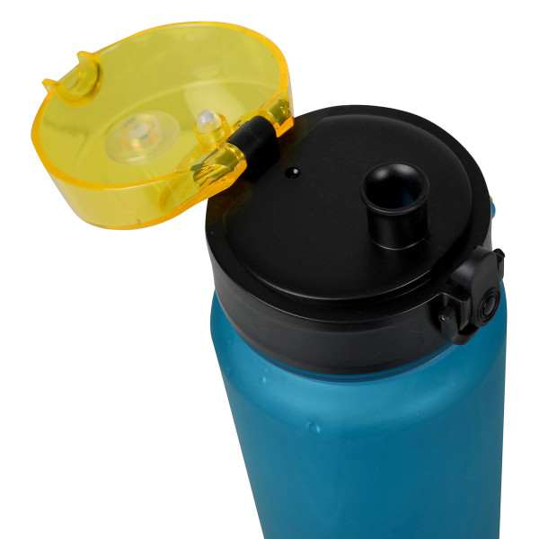 REGATTA BOTELLA TRITAN FLIP 1L AZUL VISTA TAPON ABIERTO, ARISTARUN