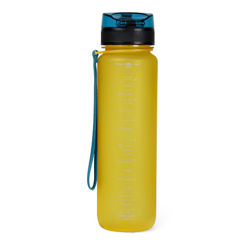 REGATTA BOTELLA TRITAN FLIP 1L AMARILLA VISTA TRASERA, ARISTARUN