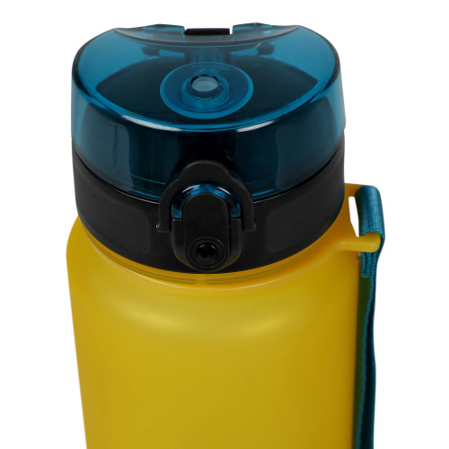 REGATTA BOTELLA TRITAN FLIP 1L AMARILLA VISTA TAPON CERRADO, ARISTARUN