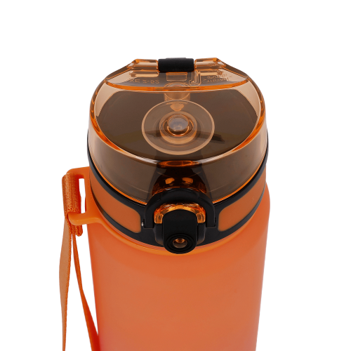 REGATTA BOTELLA FLIP TRITAN 0.6L NARANJA ROSA VISTA TAPON CERRADO, ARISTARUN